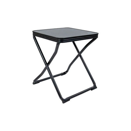 Bo-Camp Stool & Top Foldable Black
