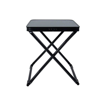 Bo-Camp Stool & Top Foldable Black