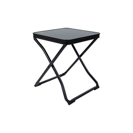 Bo-Camp Stool & Top Foldable Black