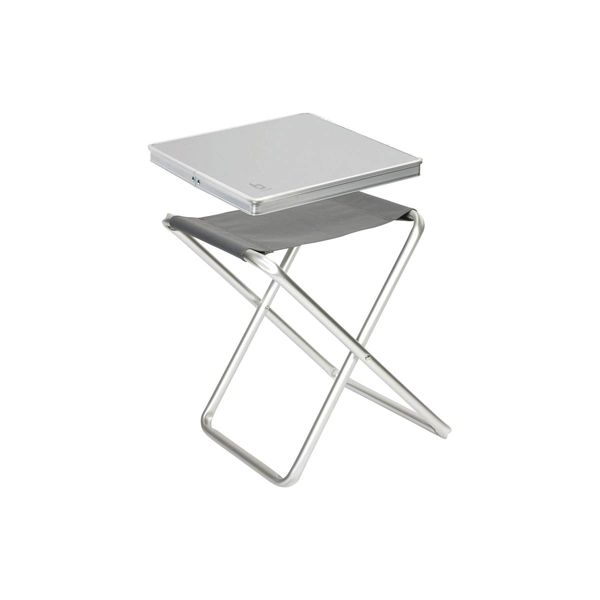 Bo-Camp Stool & Top Foldable Grey