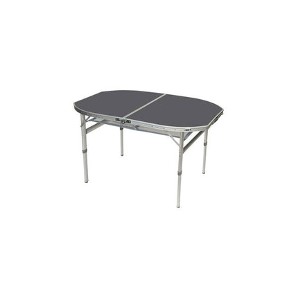 Bo-Camp Table Oval Case Model 120 x 80cm