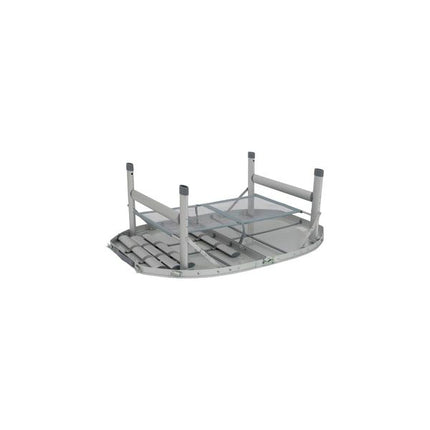 Bo-Camp Table Premium Oval Case Model 100 x 70cm
