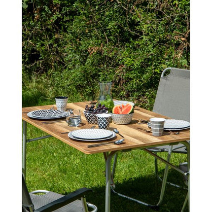 Bo-Camp Table Feather 110 x 70cm