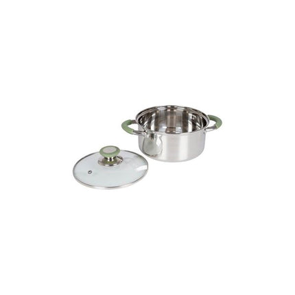 Bo-Camp Cookware Set Elan 3 Pieces RVS