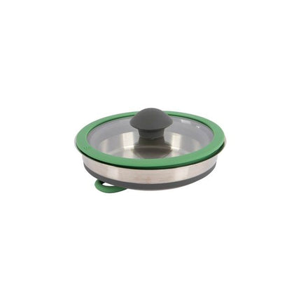 Bo-Camp Steel Pan with Lid Foldable Silicon 1.3 Litre