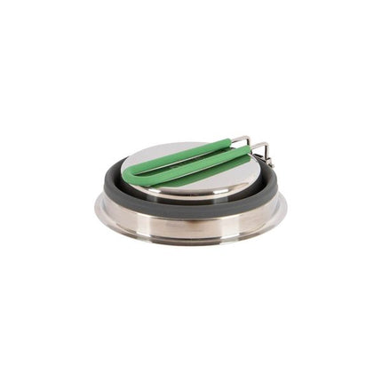 Bo-Camp Steel Pan with Lid Foldable Silicon 1.3 Litre