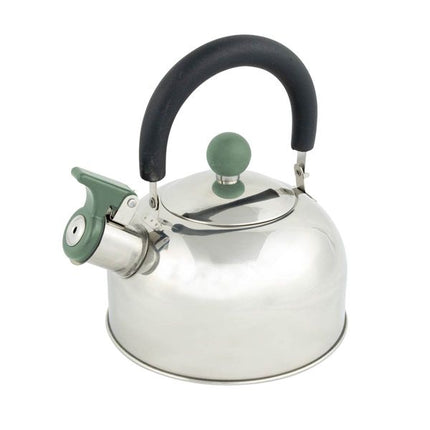 Bo-Camp Whistling Kettle Trend 1 Foldaway Handle Rvs 1.2L