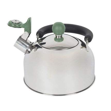 Bo-Camp Whistling Kettle Trend 1 Foldaway Handle Rvs 1.2L