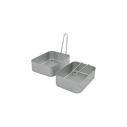 Bo-Camp Cookware Set Gamelle 2 Pieces Aluminium