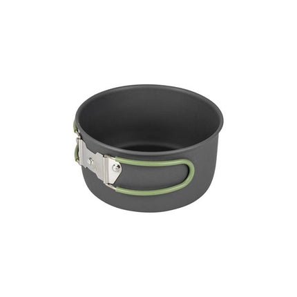 Bo-Camp Cookware Set Explorer XL 4 Pieces Hard Anodised Aluminium