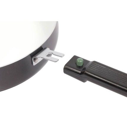 Bo-Camp Frying Pan Sprint Removable Handle Blk/White Dia 20cm