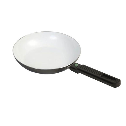 Bo-Camp Frying Pan Sprint Removable Handle Blk/White Dia 26cm