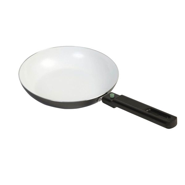 Bo-Camp Frying Pan Sprint Removable Handle Blk/White Dia 26cm