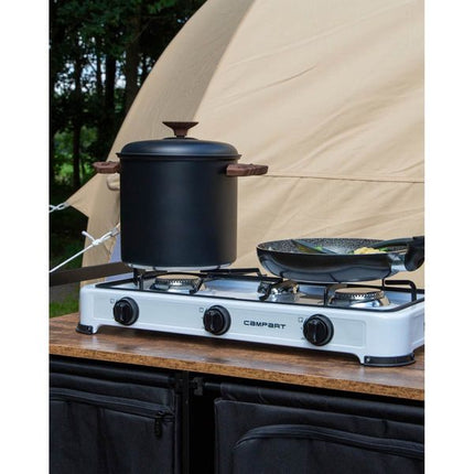 Bo-Camp Frying Pan Turn Foldaway Pan Handle Dia 24cm
