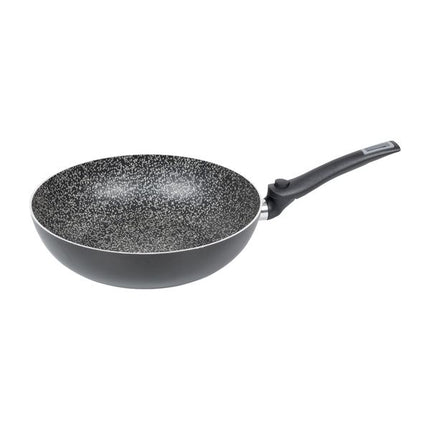 Bo-Camp Wok Pan Turn Folding Pan Handle Induction Dia 28cm
