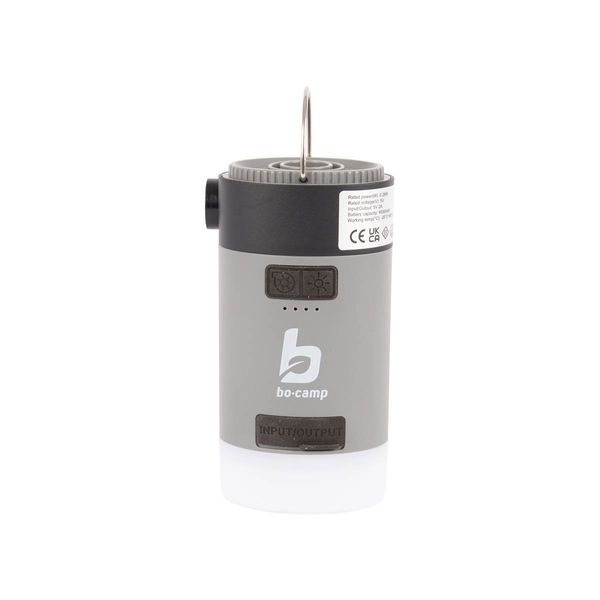 Bo-Camp Pump Lamp Power Bank Solar Rechargeable 180 Lumen