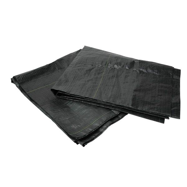 Bo-Camp Ground Cloth Eco Black 6x4 Metres