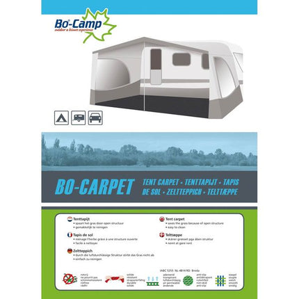 Bo-Camp Tent Carpet Bo-Carpet Anthracite 5x3 Metres