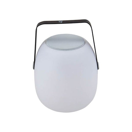 Bo-Camp Industrial Collection Table Lamp with Bluetooth Speaker