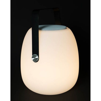 Bo-Camp Industrial Collection Table Lamp with Bluetooth Speaker