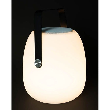 Bo-Camp Industrial Collection Table Lamp with Bluetooth Speaker