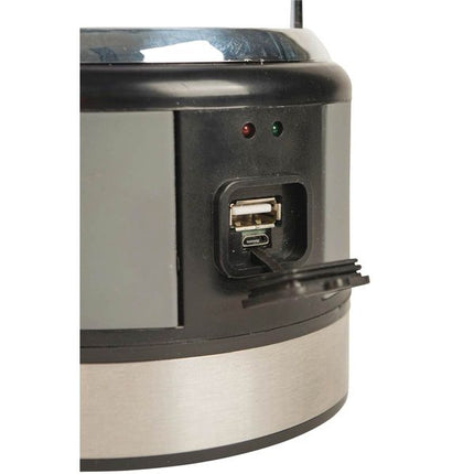 Bo-Camp Table/Hanging Lantern Antares Rechargeable Solar