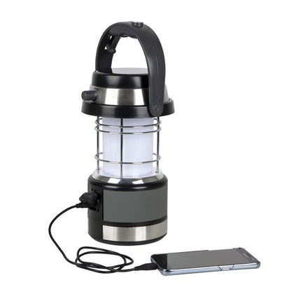 Bo-Camp Table/Hanging Lantern Antares Rechargeable Solar