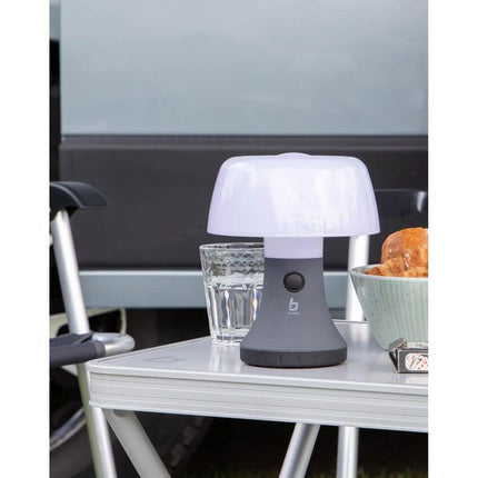 Bo-Camp Table Lamp with Cap Sirius High Power Led Grey