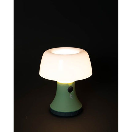 Bo-Camp Table Lamp with Cap Sirius High Power Led Green