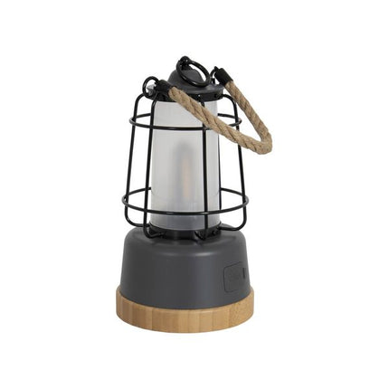 Bo-Camp Urban Collection Table Lantern Harlington Rechargeable