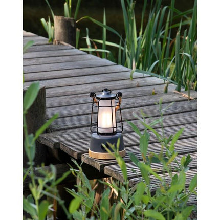 Bo-Camp Urban Collection Table Lantern Harlington Rechargeable