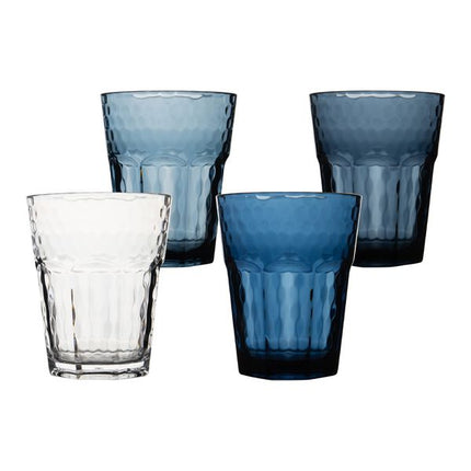 Bo-Camp Tumbler Mix & Match M Blue 400 ml 4 Pieces