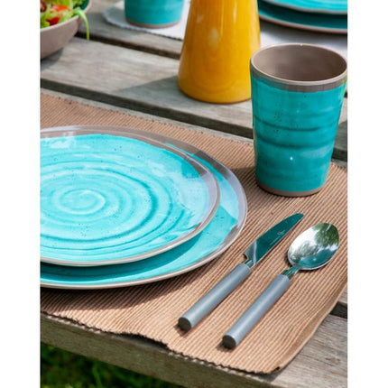 Bo-Camp Cutlery Set Rvs 16 Pieces 4 Persons Grey