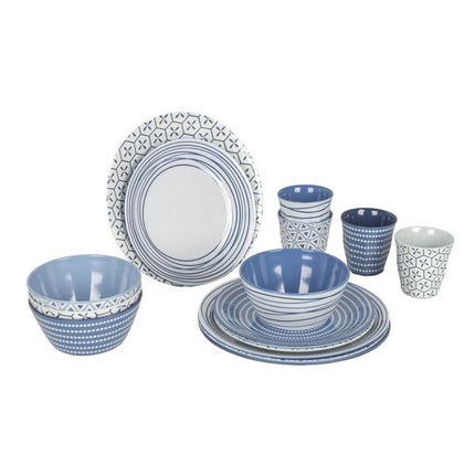 Bo-Camp Tableware Mix & Match Melamine 16 Pieces