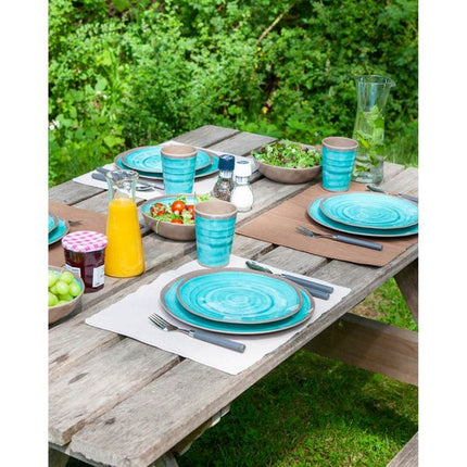 Bo-Camp Mug Halo L Melamine 4 Pieces