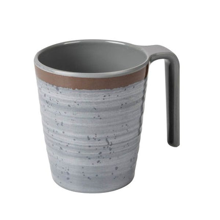 Bo-Camp Mug Halo L Melamine 4 Pieces