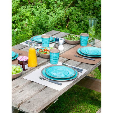Bo-Camp Mug Halo M Melamine 4 Pieces