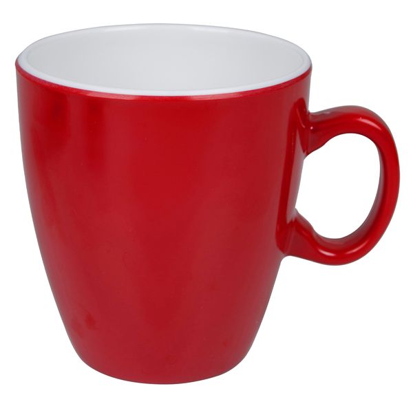 Bo-Camp Mug Two Tone Melamine 4 Pieces