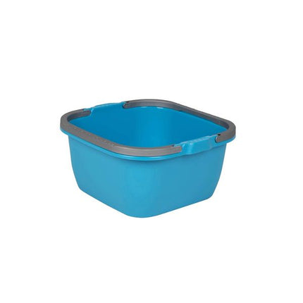 Bo-Camp Washing Bowl Square Polyethylene 13L Blue