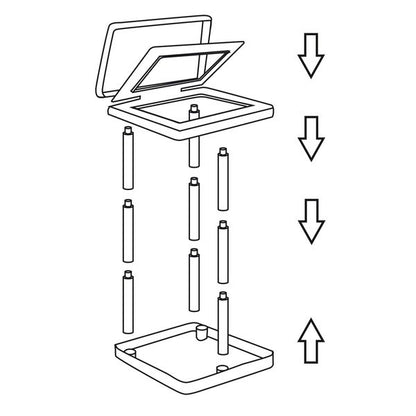 Bo-Camp Rubbish Bag Holder Ekologica