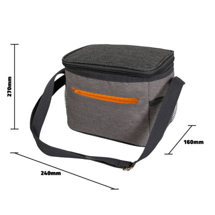 Bo-Camp Cooler Bag Grey Polyester 10L