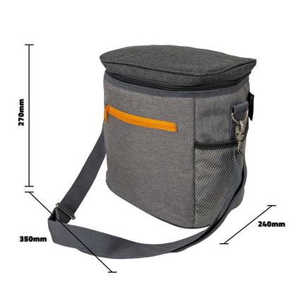 Bo-Camp Cooler Bag Grey Polyester 20L