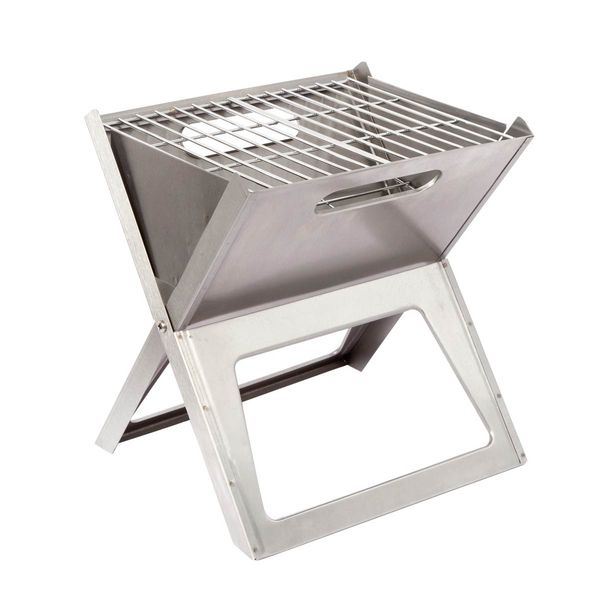 Bo-Camp Barbecue Notebook/Fire Basket Compact Charcoal