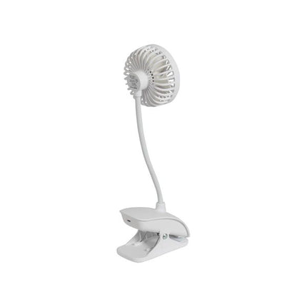 Bo-Camp Table Fan with Clamp Flex Rechargeable