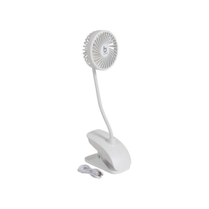 Bo-Camp Table Fan with Clamp Flex Rechargeable