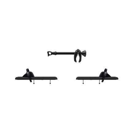 Thule Caravan Superb 3rd Rail Kit (Black)