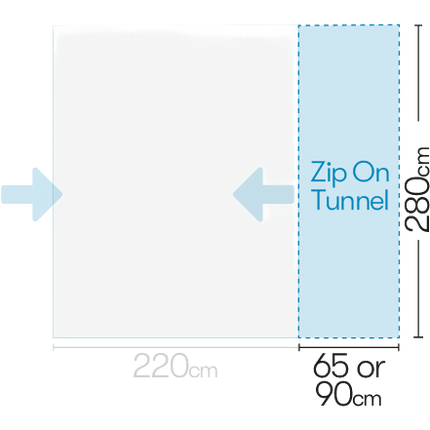 Westfield Zodiac Vehicle Connector (180 – 210cm Low)
