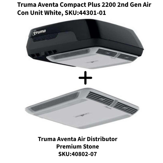 Truma Aventa Compact Plus 2200 2nd Gen Air Con Unit Black