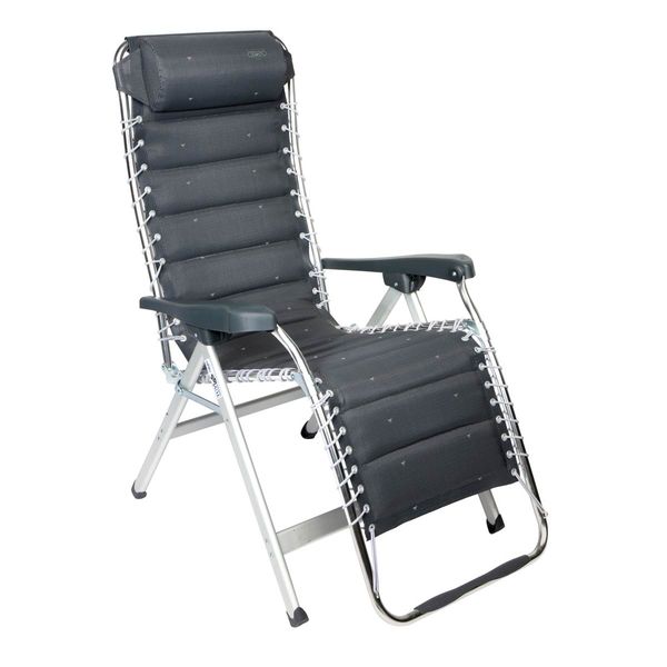 Crespo Zero Gravity Chair AL/232 Deluxe Dark Grey