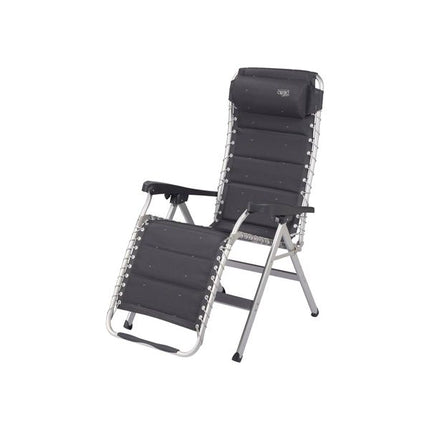 Crespo Zero Gravity Chair AL/232 Deluxe Dark Grey
